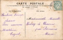 VINTAGE POSTCARD Fantasy Woman