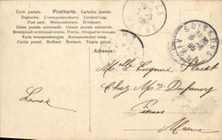 VINTAGE POSTCARD Fantasy Woman