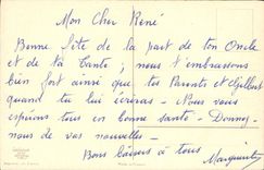 Flores de la fantasía de la POSTAL de la VENDIMIA