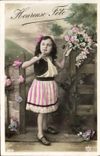 VINTAGE POSTCARD Fantasy Child