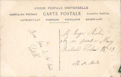 CPA Fantaisie Enfant Ane Mule 