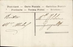 VINTAGE POSTCARD Fantasy Child Headstock