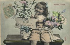 CPA Fantaisie Enfant St Eugene