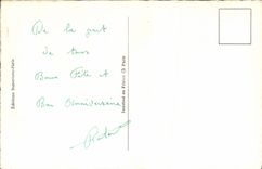 Flores del color de rosa de la fantasía de la POSTAL de la VENDIMIA