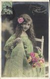 VINTAGE POSTCARD Fantasy Child