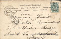 CPA Fantaisie Femme Fournier 