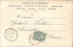 CPA Fantaisie Femme Chavita Opera Comique