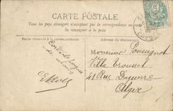 VINTAGE POSTCARD Fantasy Woman Heart