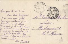 VINTAGE POSTCARD Fantasy Woman