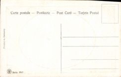 VINTAGE POSTCARD Fantasy Boat