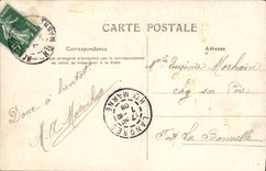 CPA Le jeudi a la ferme Folklore Enfants Peche