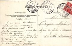 CPA Au bord de la mer Peche Bateau Folklore Futur marin