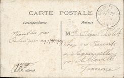 VINTAGE POSTCARD Fantasy Woman