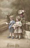 VINTAGE POSTCARD Fantasy Children