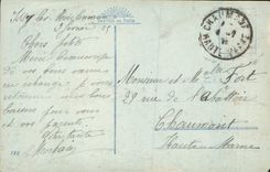 VINTAGE POSTCARD Fantasy Cat Cats Kitten