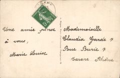 VINTAGE POSTCARD Fantasy Woman