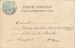 VINTAGE POSTCARD Fantasy Woman