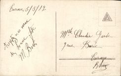 VINTAGE POSTCARD Fantasy Woman