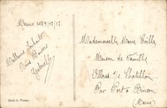 VINTAGE POSTCARD Fantasy Bonen year