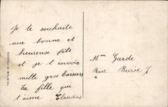 VINTAGE POSTCARD Fantasy Child