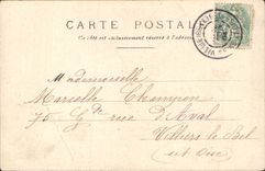 CPA Fantaisie Enfant Le depart du petit savoyard