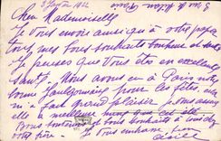 Flores de la fantasía de la POSTAL de la VENDIMIA