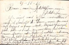 Flores de la fantasía de la POSTAL de la VENDIMIA