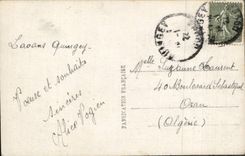 VINTAGE POSTCARD Fantasy Woman