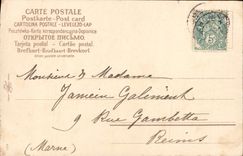 Flores de la fantasía de la POSTAL de la VENDIMIA