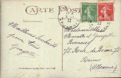 La fantasía de la POSTAL de la VENDIMIA florece el trébol