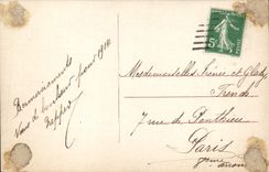 VINTAGE POSTCARD Fantasy Woman