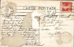 VINTAGE POSTCARD Fantasy Woman