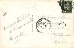 VINTAGE POSTCARD Fantasy Woman