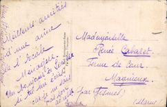 VINTAGE POSTCARD Fantasy Woman