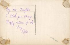 VINTAGE POSTCARD Fantasy Woman