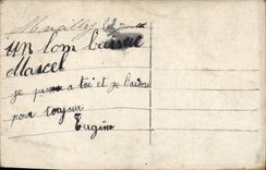 Flores de la fantasía de la POSTAL de la VENDIMIA