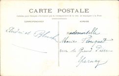 Flores de la fantasía de la POSTAL de la VENDIMIA