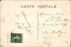 CPA Fantaisie Enfants Coeur