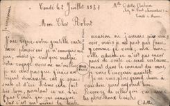 VINTAGE POSTCARD Fantasy Woman