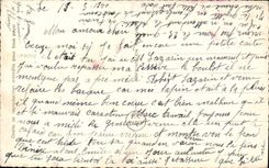 CPA Fantaisie Femme Je pense a toi 