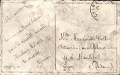 VINTAGE POSTCARD Fantasy Happy New Year Hind