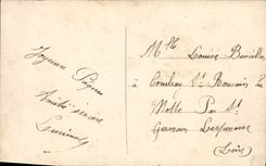 Mujer de la fantasía de la POSTAL de la VENDIMIA