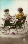 VINTAGE POSTCARD Fantasy Children