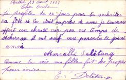 CPA Fantaisie Enfant Balancoire