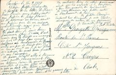 Mujer de la fantasía de la POSTAL de la VENDIMIA