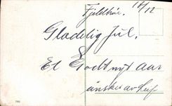 Flores de la fantasía de la POSTAL de la VENDIMIA