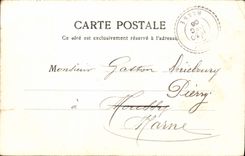 Mujer de la fantasía de la POSTAL de la VENDIMIA