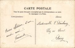 Mujer de la fantasía de la POSTAL de la VENDIMIA