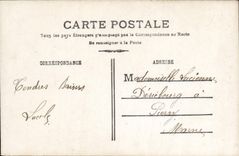 Mujer de la fantasía de la POSTAL de la VENDIMIA