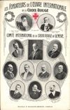 CPA Les fondateurs de la Croix Rouge Geneve 
